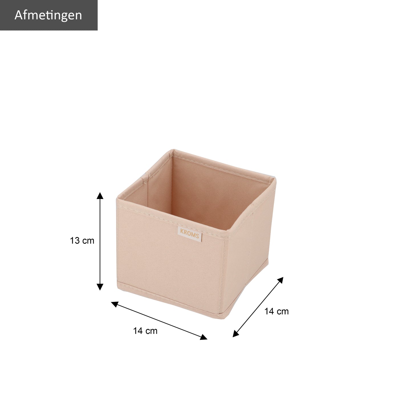 Organizer Zand 14x14x13cm P/2
