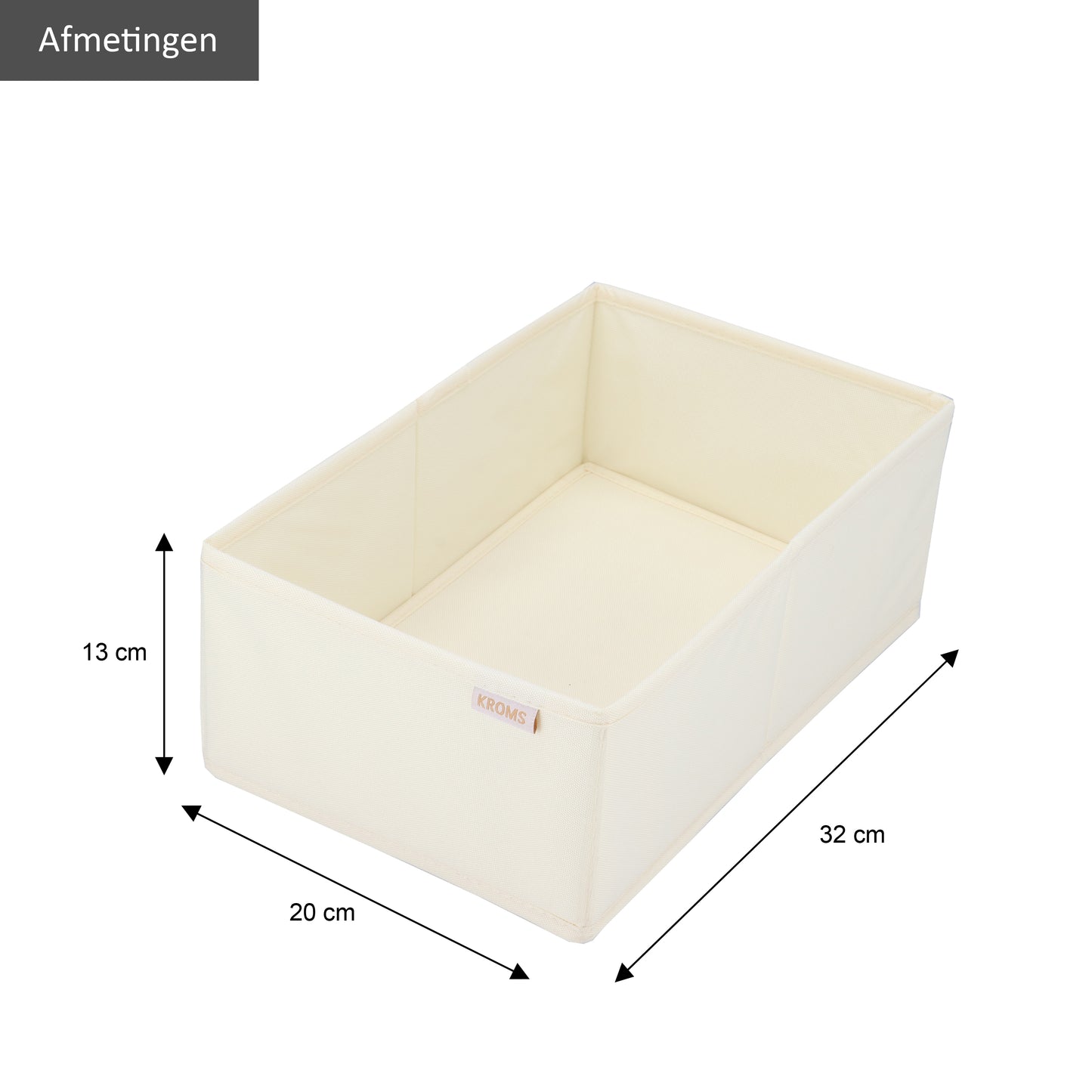 Organizer Beige 32x20x13cm P/2