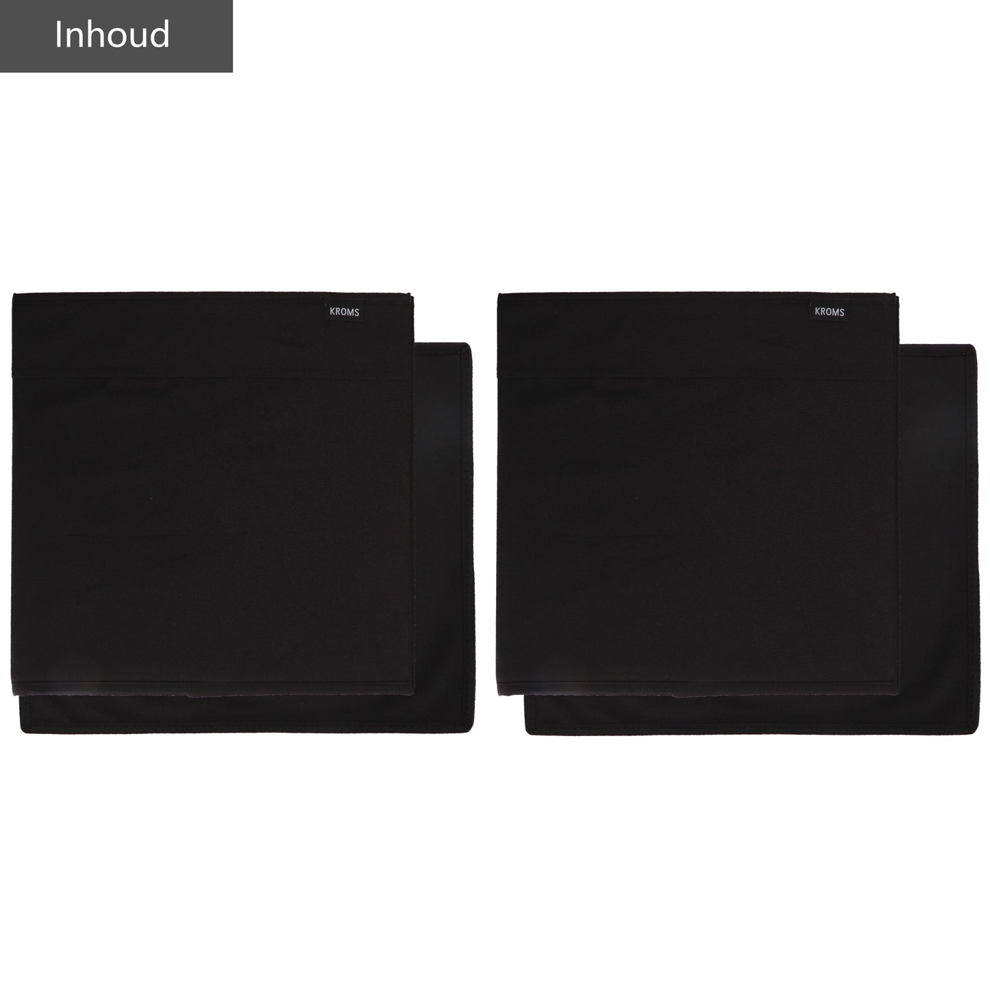 Organizer XXL Schwarz 37x32x32cm P/2