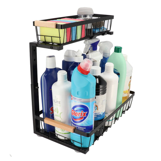 Gootsteenkast Organiser Maat M Zwart