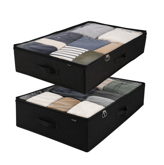 Underbed Organizer 60L Zwart