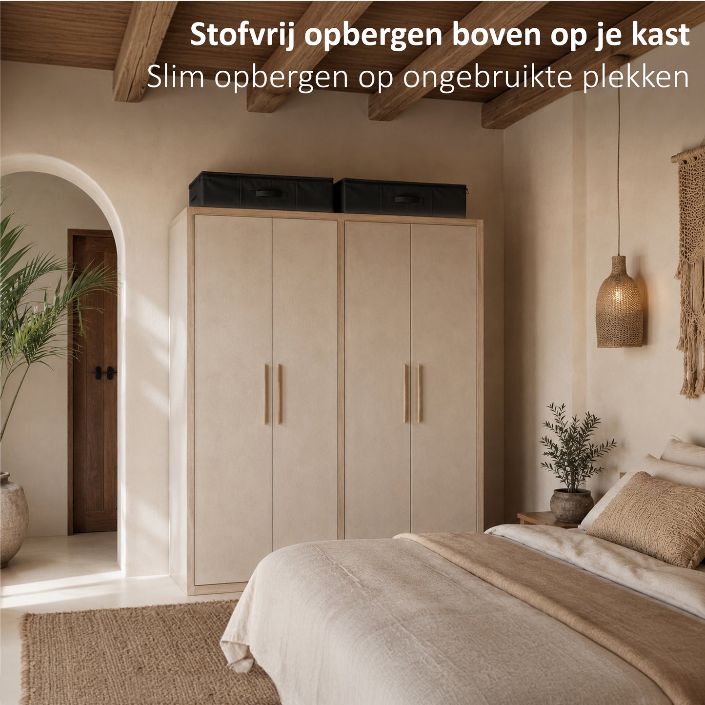 Underbed Organizer 90L Zwart