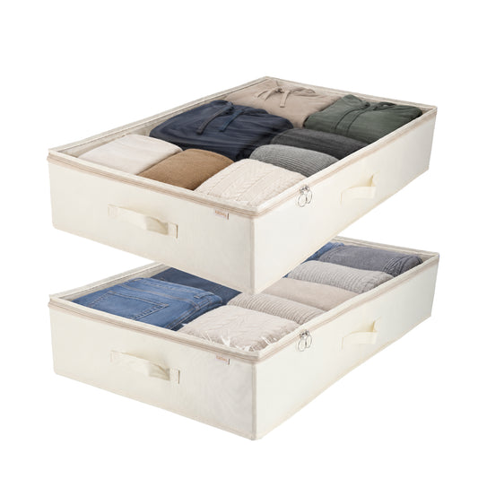 Underbed Organizer 60L Beige