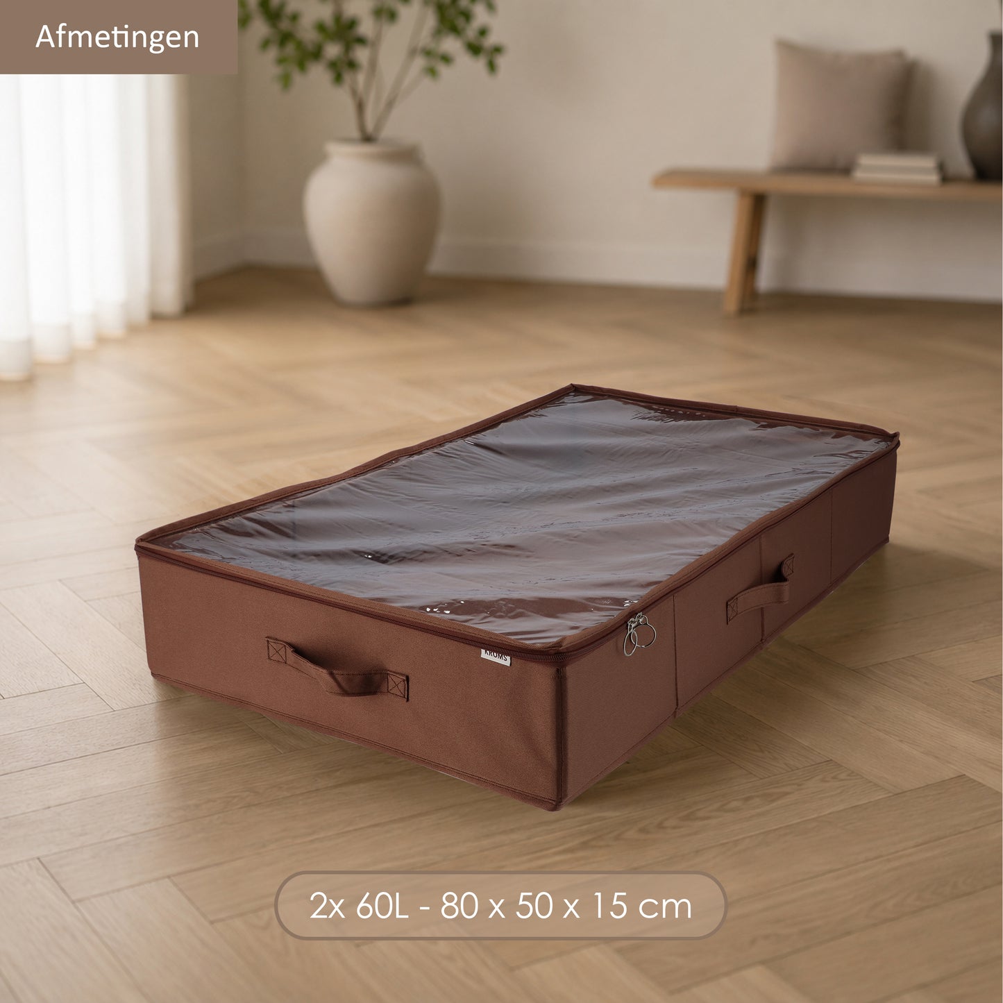 Underbed Organizer 90L Bruin