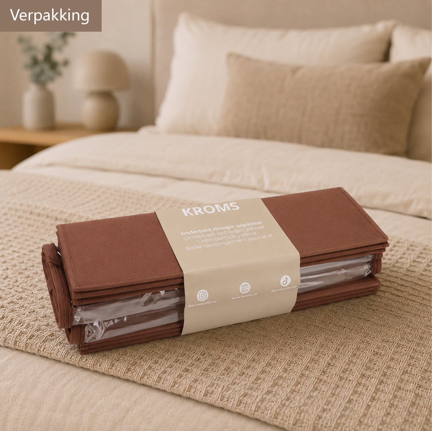 Underbed Organizer 90L Bruin