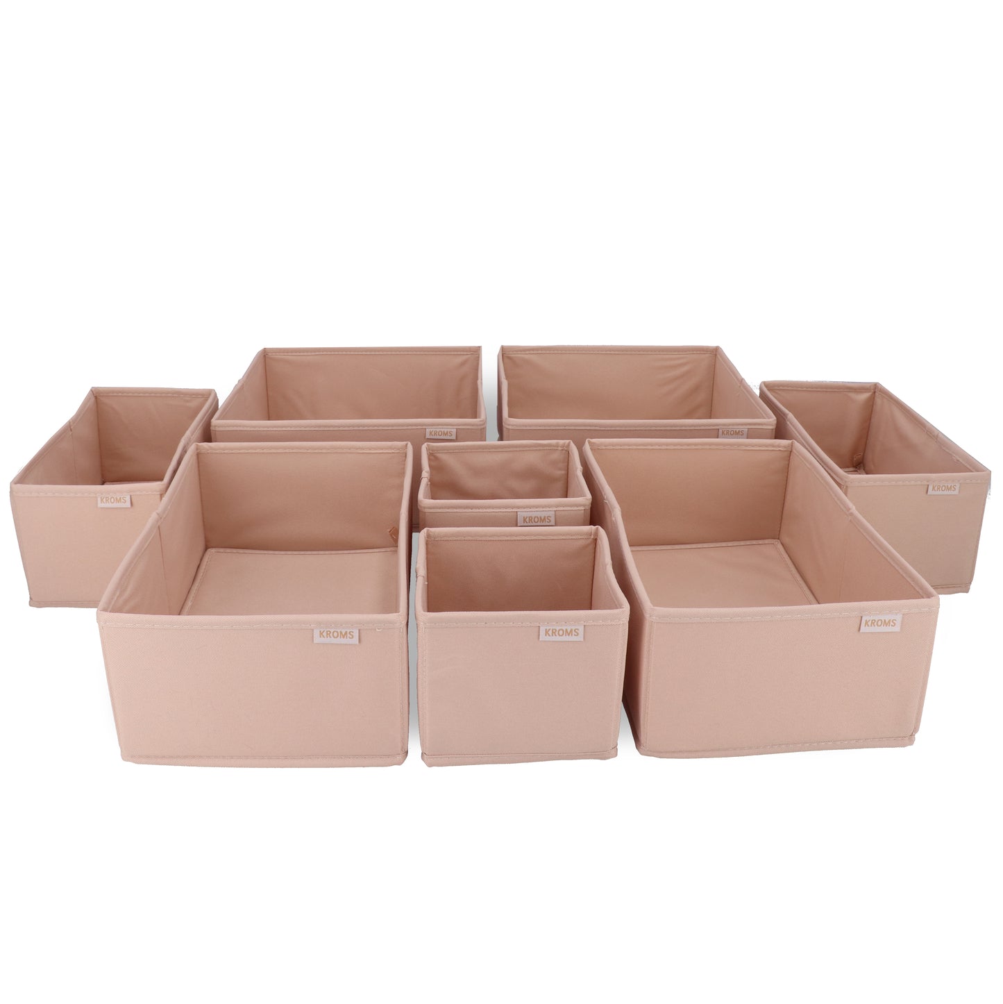 Organizer 8-delige set ladekast Zand