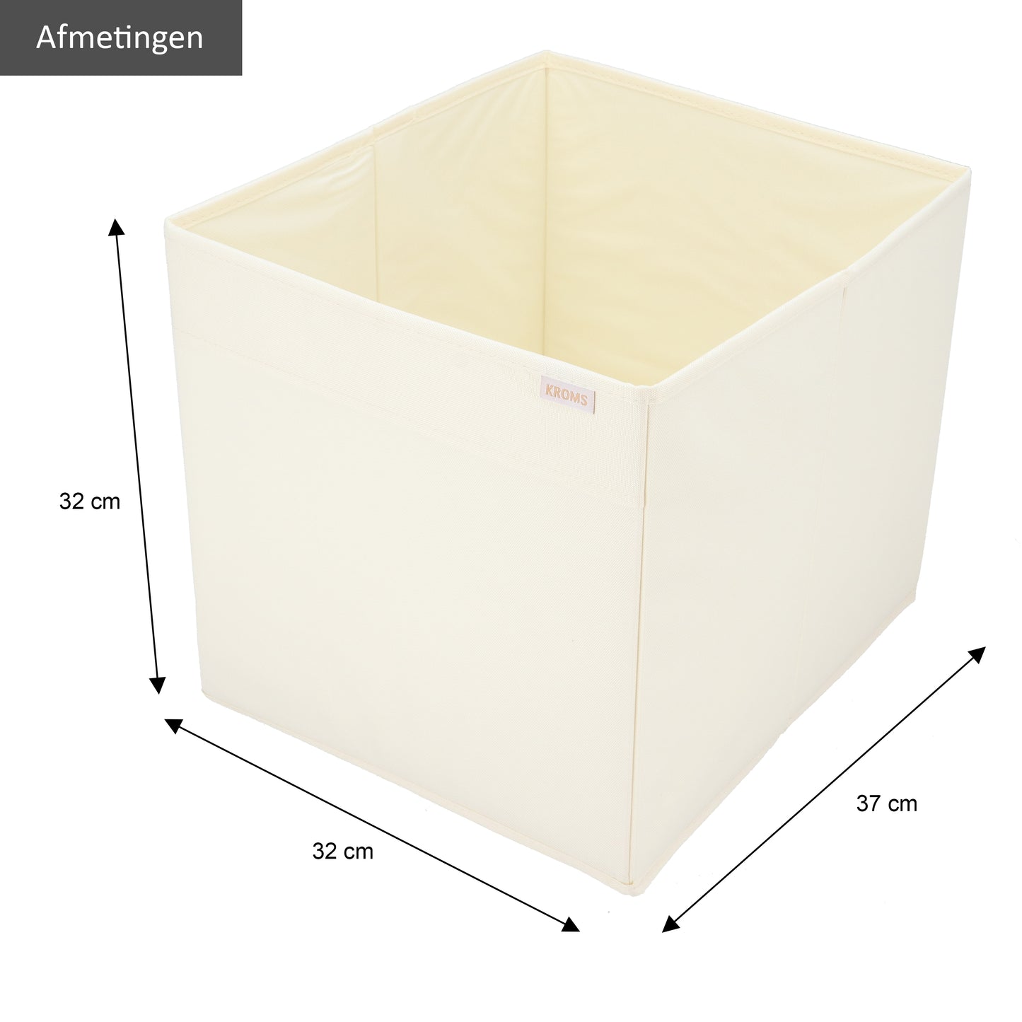 Organizer Beige 37x32x32cm P/2