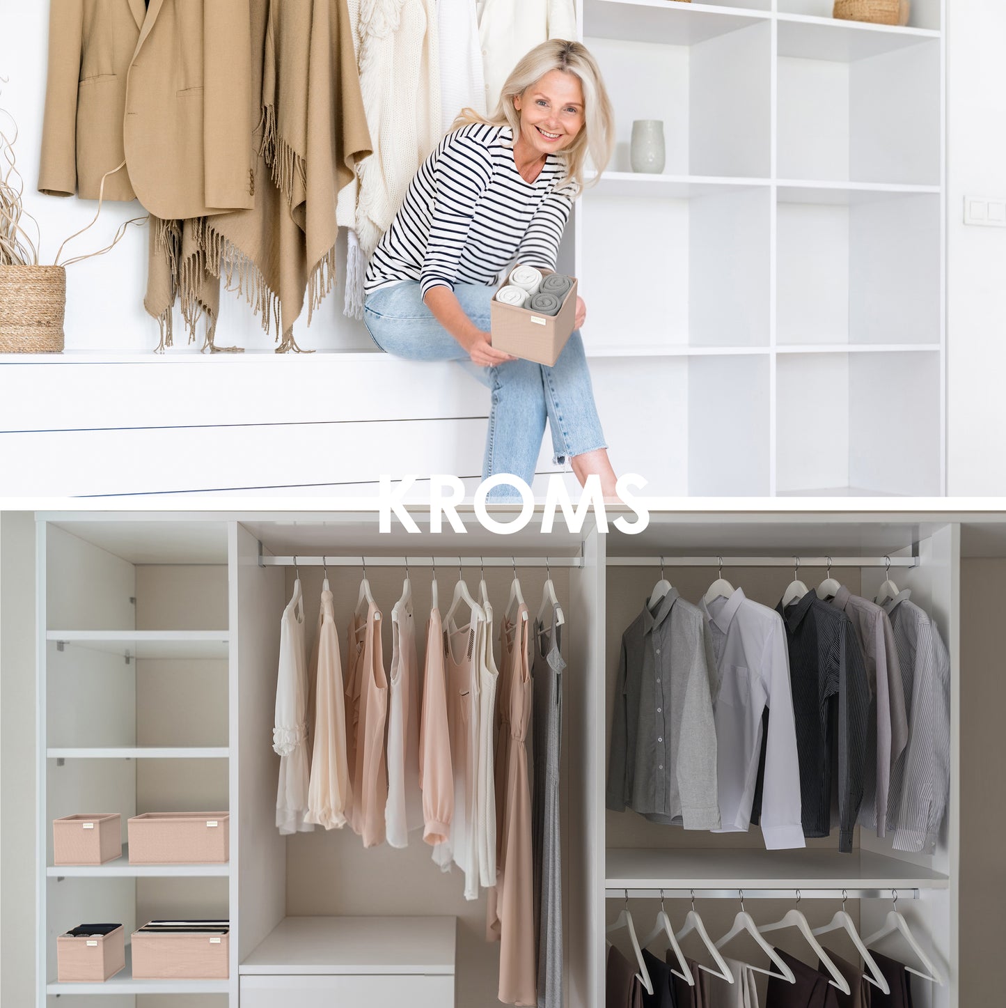 Organiseur XS Sable 14x14x13cm P/2