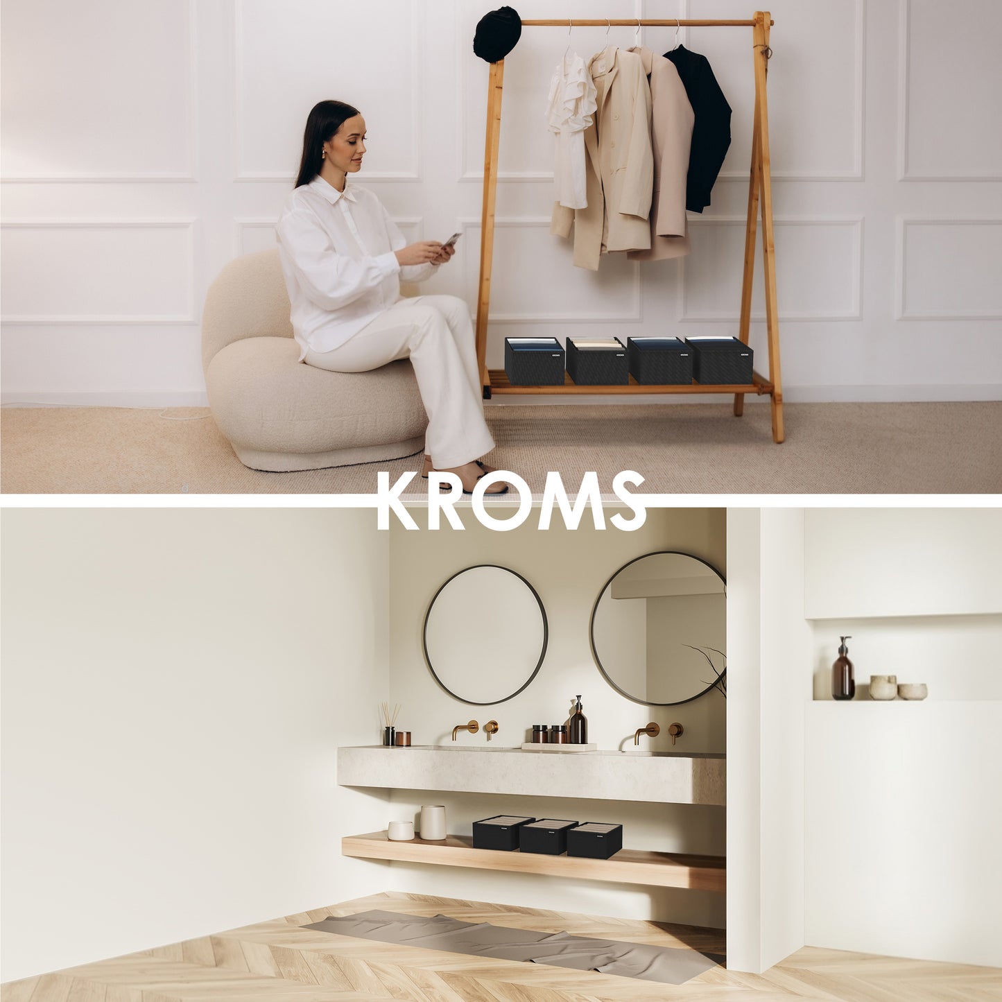 Organiseur M Noir 32x20x13cm P/2