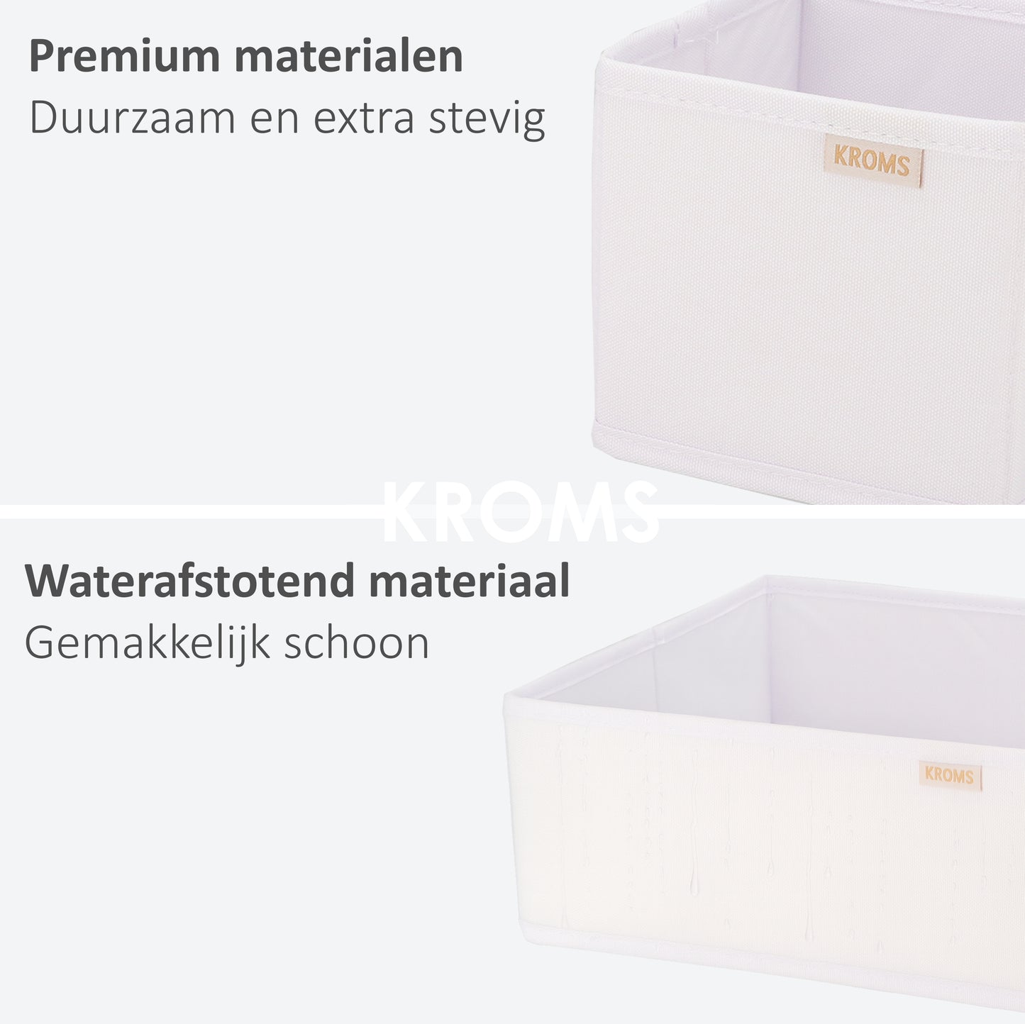 Organiseur XS Blanc 14x14x13cm P/2