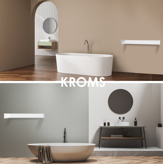 Wanddroogrek XXL Full Color Wit 120 cm